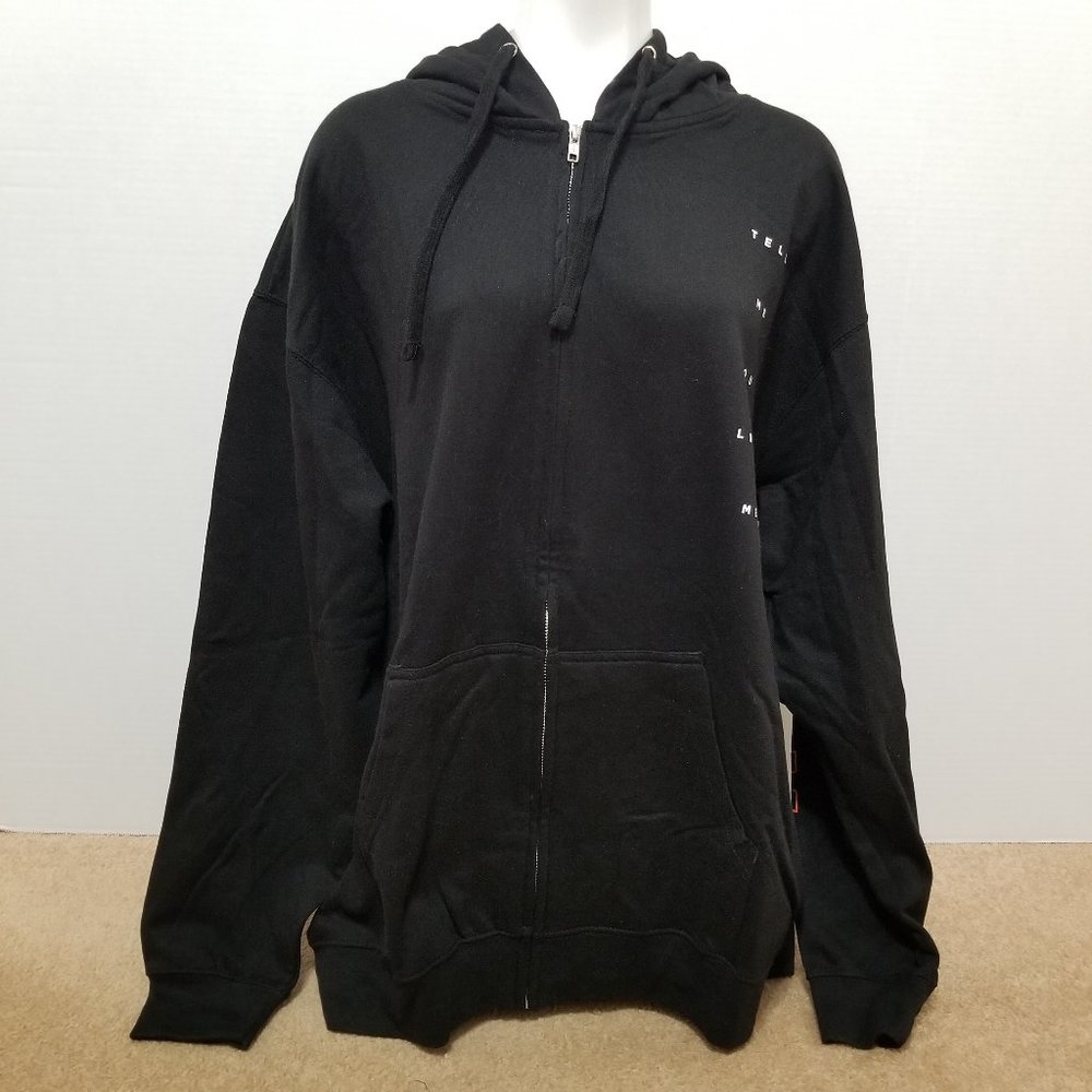 Demi Lovato hoodie 2XL Tell Me You Love Me TMYLM graphic full zip band merch